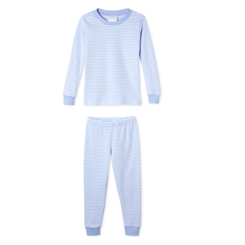 LAKE | Pima Cotton Pajamas | Kids Long-Long Set | Hydrangea