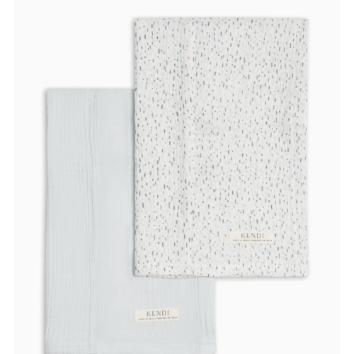 2-Pack Muslin Burp Cloths