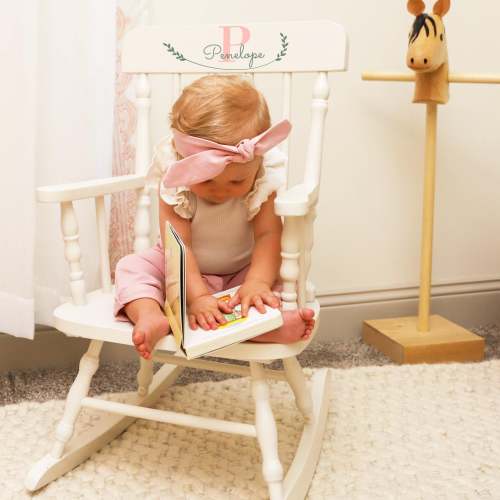 Personalized Heirloom Quality Spindle Rocking Chair 2.0