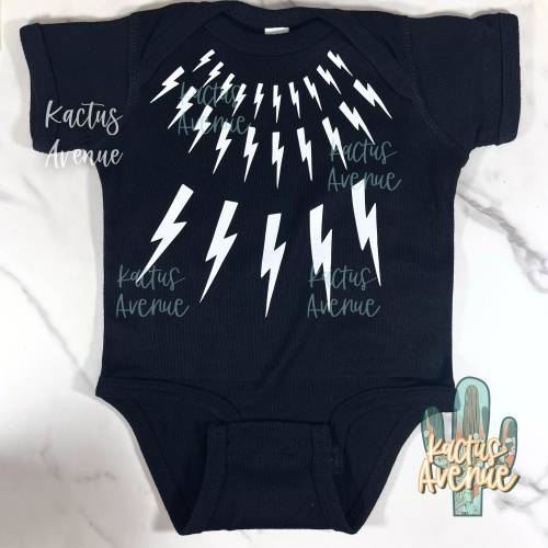 ORIGINAL David Rose Lightning Inspired Baby One Piece Bodysuit, Baby gift, new mom gift, christmas gift for her, personalized newborn child