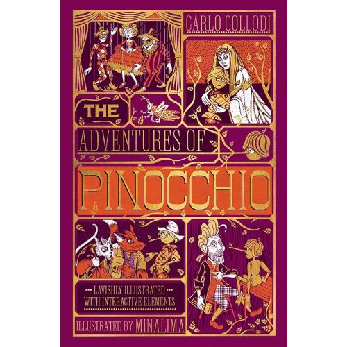 The Adventures of Pinocchio (MinaLima Edition): (Ilustrated with Interactive Elements) Hardcover – April 14, 2020