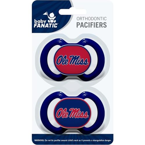 Baby Fanatic Ums2000: Mississippi Pacifier 2-Pack