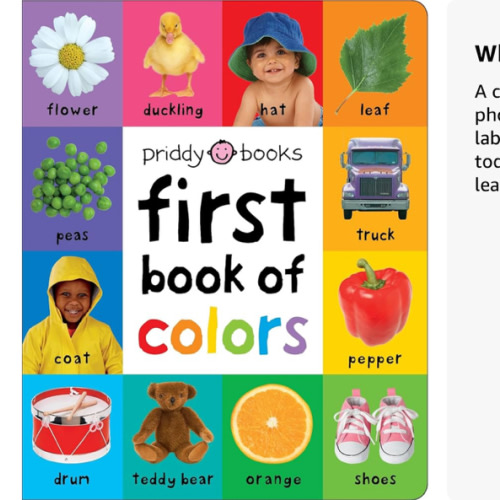 First 100 Padded: First Book of Colors: An essential early-learning book