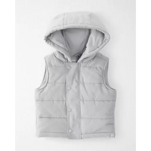 Baby Organic Cotton Corduroy Puffer Vest