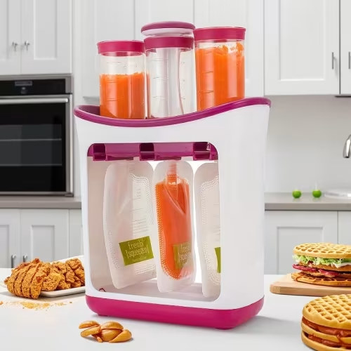 1 set fruit puree squeezer home kitchen dispenser food - Temu