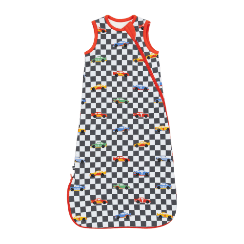 Larkspur Baby | Bamboo Wearable Blanket | Sleep Sack in Race Day