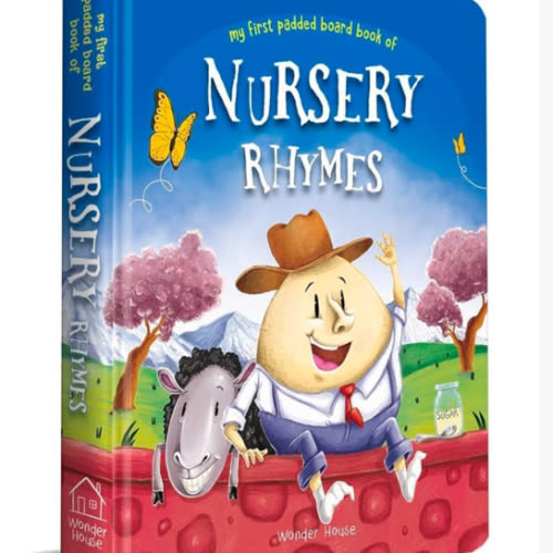 Nursery Rhymes Board Book: Illustrated Classic Nursery Rhymes (My First Book series)