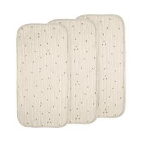 mushie Water Repellent Changing Pad Liners | Cotton (Bees Combo)