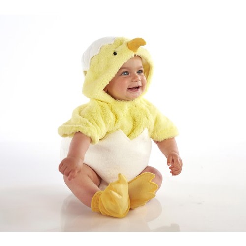 Open Box: Egg Chick Baby Costume, 0-6 Months