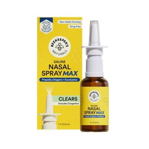 Beekeepers Naturals Propolis Xylitol Nasal Spray Max - 1 fl oz/30ml
