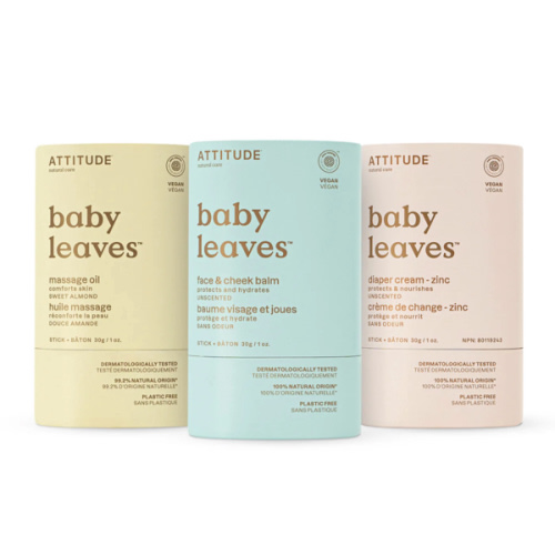 ATTITUDE | Newborn Moisturizing Kit – Baby Leaves™