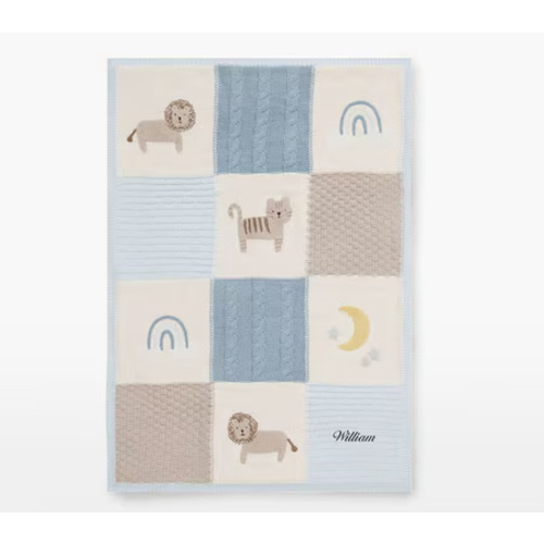 Heirloom Lion Baby Blanket | Pottery Barn Kids Australia
