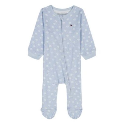 Baby Boys' Logo Print Footed Coverall