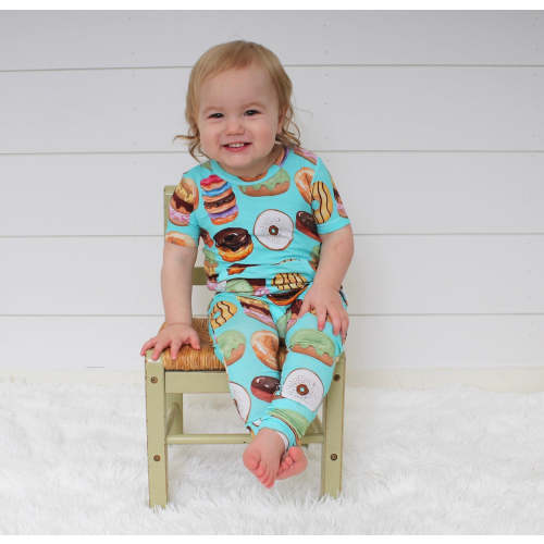 The "Amazing Glaze" Romper (Short Sleeve / Long Leg) – Ready Set Romper™