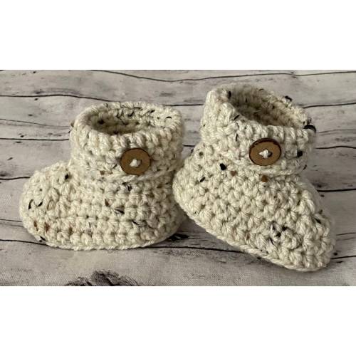 Handmade Baby Booties *READY TO SHIP* Baby Shoes