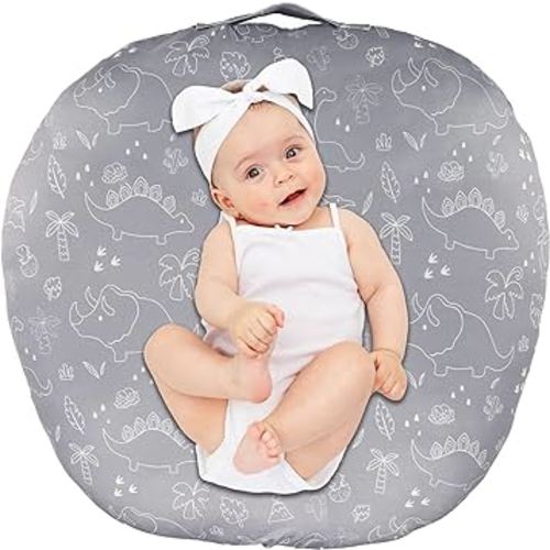 Newborn Lounger Cover Removable Cover Ultra Soft Comfortable Lounger Slipcover Removable Cover for Infant Lounger Pillow, (Lounger not Included)