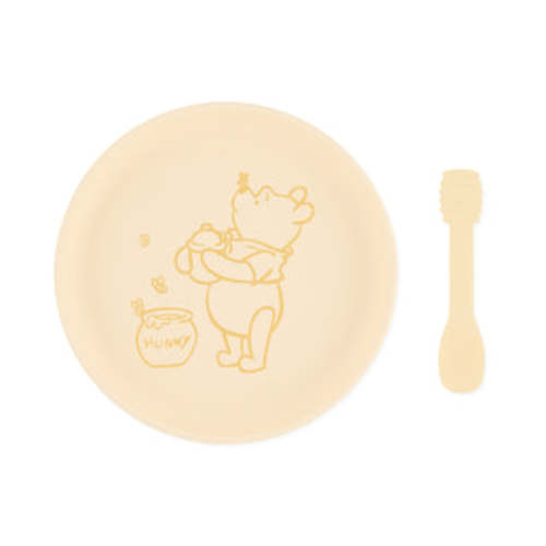 Silicone Plate + Spoon Set: Disney Winnie the Pooh – Bumkins