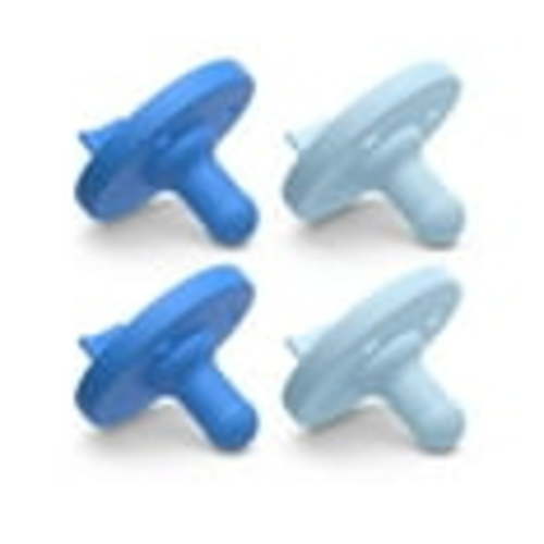 Philips Avent Ultra Air Pacifier, 0-6 Months, Blue/Green, 4 Pack, SCF244/40