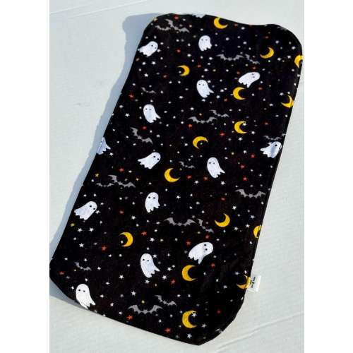Ghosts, Stars and Moons Burp Cloth