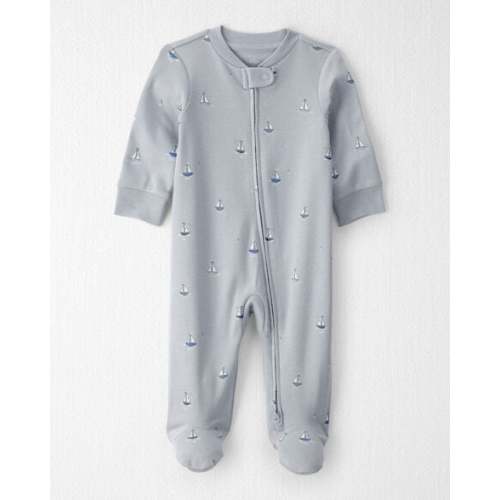 Baby Organic Cotton Sleep & Play Pajama in Sail Away - Little Planet | Carter's
