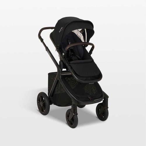 Nuna DEMI Icon Caviar Black Single Baby Stroller