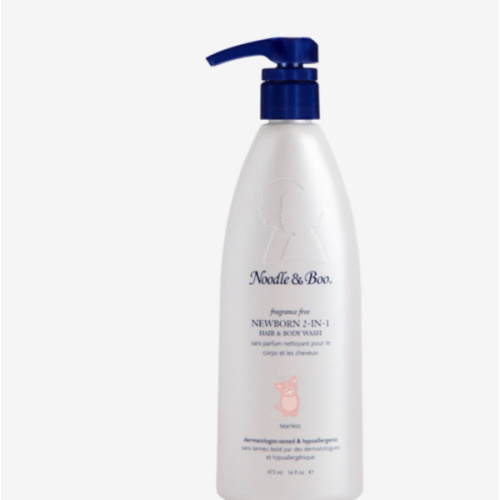 Noodle & Boo Newborn 2-in-1 Baby Shampoo and Body Wash, Tear-Free, Hypoallergenic, Baby Bath Essentials, Moisturizing, pH-Balanced, Vitamin-Enriched, Pediatrician-Tested