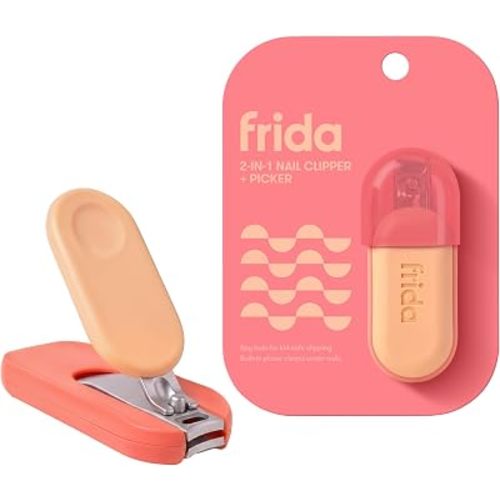 Frida for Kids Nail Clipper for Kids, Safety Nail Clipper + Picker, 1 Ct