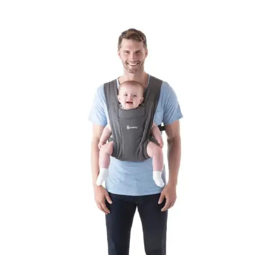 Ergobaby Embrace Newborn Baby Carrier Heather Grey | Baby Bunting AU
