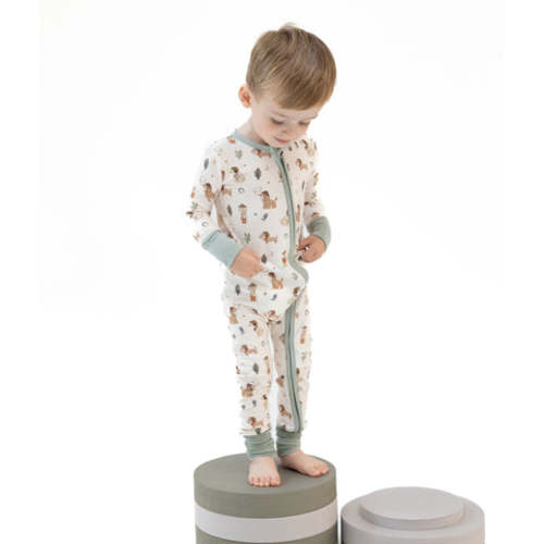 Cowboy Dogs - Convertible Romper