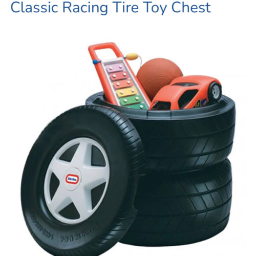 Little Tikes Classic Racing Tire Toy Chest – Official Little Tikes Website