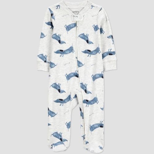 Carter's Just One You® Baby Boys' Dog Sleep N' Play - Gray