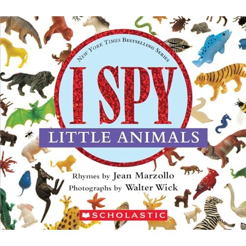 I Spy Little Animals: A Book of Picture Riddles