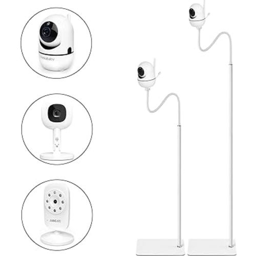 68.8" Adjustable Height Baby Monitor Floor Stand Holder for HelloBaby HB6550/HB65/HB6558/HB66/HB248,Nanit Pro Smart Baby Monitor & Flex Stand,ANMEATE SM935E/SM650,Bonoch Baby Camera