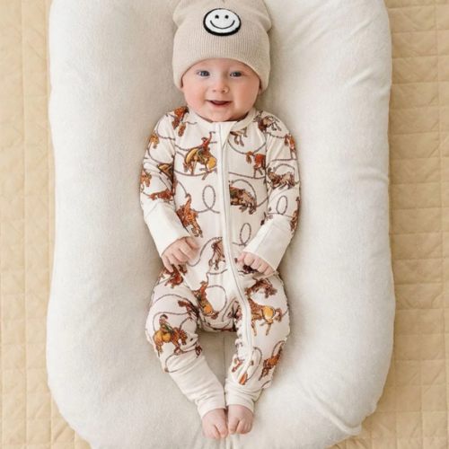 Bamboo Zip Romper | Rodeo Club