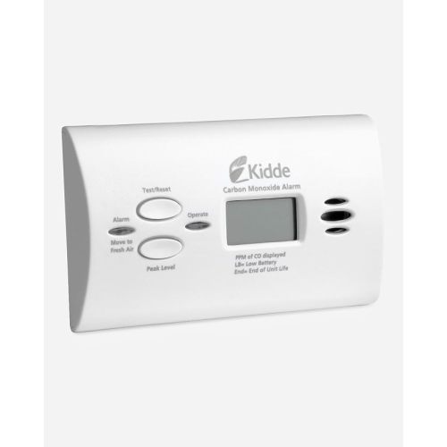 Kidde Carbon Monoxide Detector, AA Battery Powered CO Alarm with LEDs, Test-Reset Button, Low Battery Indicator, Portable