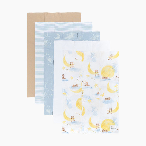 Burt's Bees Baby Organic Burp Cloth (5 Pack) - Celestial