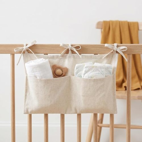 Baby Crib Hanging Storage Bag Organizer