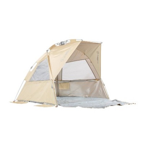 Baby Delight Go With Me Luxe Sun Shelter Travel Playard - Tan
