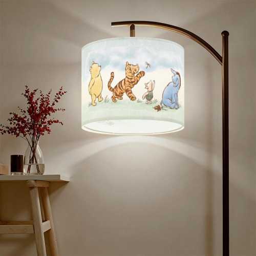 Pooh Nursery Light Tigger Eeyore Piglet Winnie the Pooh Baby Shower Gift New Mom Present Floor Lamp Pooh Bear Lighting Neutral Room Decor