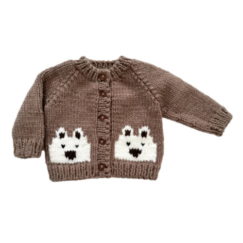 Polar Bear Cardigan – Hello Gracie Lou