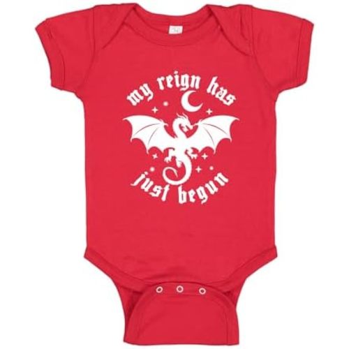 My Reign Has Just Begun Dragon Baby One Piece Bodysuit Or Toddler Shirt Cute Dragon Outfit