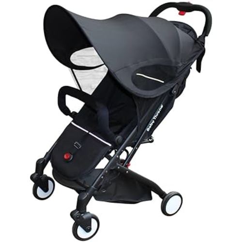 PandaEar Sun Shade for Baby Stroller Car Seats, Universal Strollers Cover Waterproof Toddler Stroller Canopy Windshield, UPF 40+