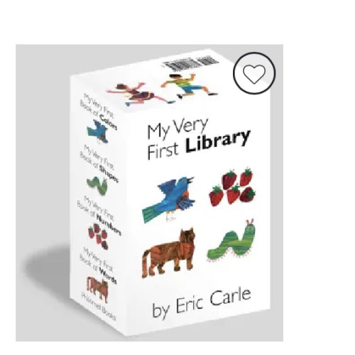My Very First Library: My Very First Book of Colors, My Very First Book of Shapes, My Very First Book of Numbers, My Very First Books of Words by Eric Carle, Board Book | Barnes & Noble®