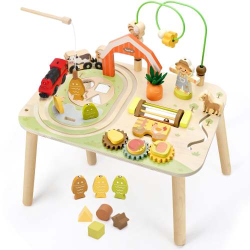 Joyreal Activity Table for Toddlers | Montessori Sensory Toy