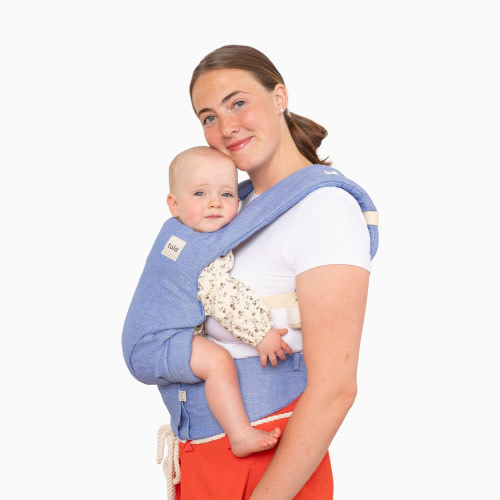 Tula Linen Explore Carrier - Ocean