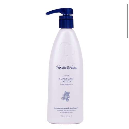 Noodle & Boo Lavender Super Soft Moisturizing Lotion for Daily Newborn and Baby Care