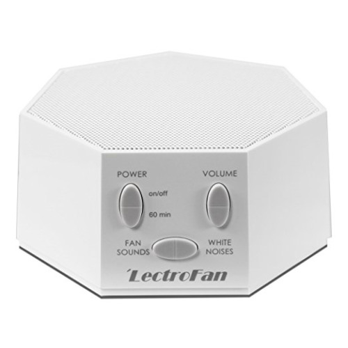 Adaptive Sound Technologies LectroFan High Fidelity White Noise Sound Machine with 20 Unique Non-Looping Fan and White Noise Sounds and Sleep Timer