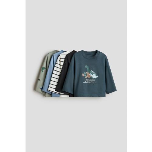 5-PACK LONG-SLEEVED T-SHIRTS