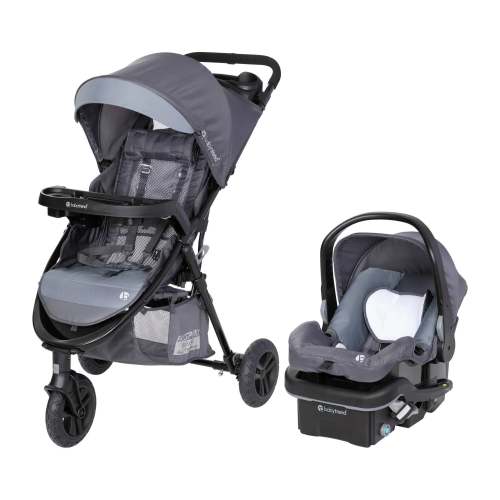 Passport Seasons All-Terrain Travel System with EZ-Lift PLUS Infant Car Seat - Dash Gray