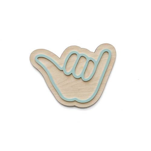 Shaka Sign x Kids Nursery Decor x Baby Wall Sign x Boho Surfer Room Sign x Toddler Room Decor x Surf Hawaii Decor